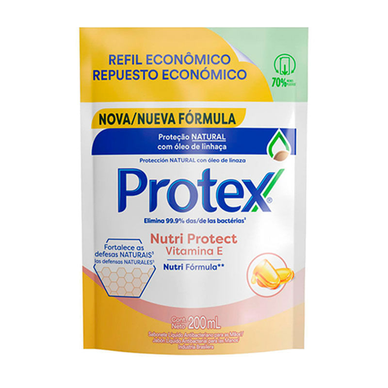Sabonete Protex Vitamina E Refil 200ml
