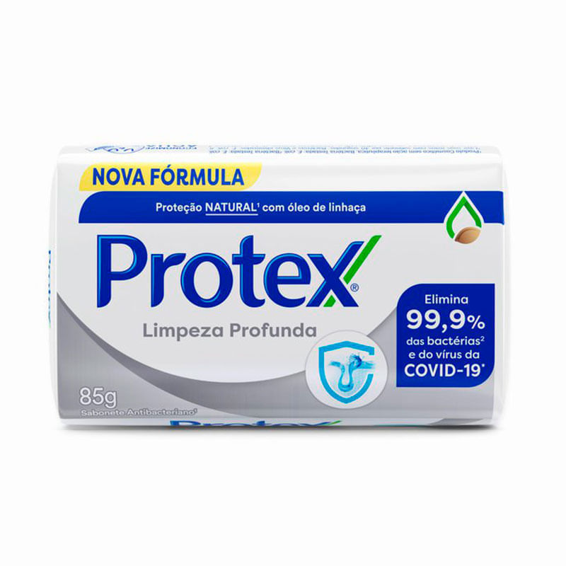 Sabonete Protex Limpeza Profunda 85g Com 12 Unidades