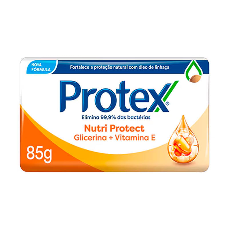 Sabonete Protex Barra Vitamina E 85g Com 12