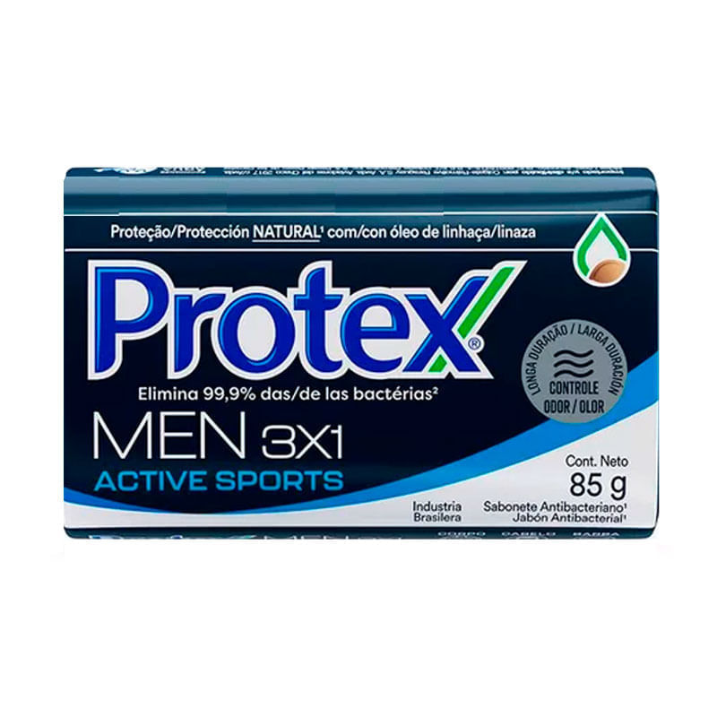 Sabonete Protex Barra Men Sport 85g Com 12