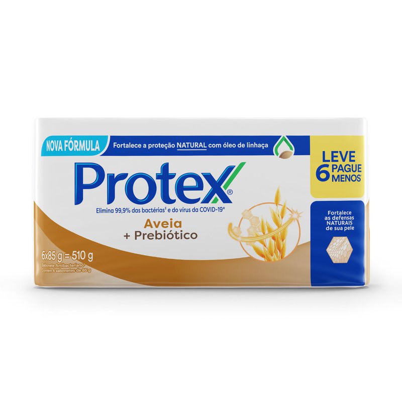 Sabonete Protex Aveia 85g Leve 6 Pague 5