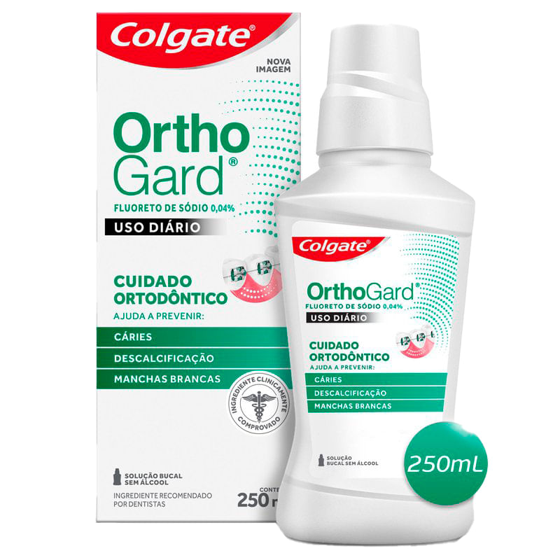 Antisseptico Bucal Orthogard Colgate Solucao 250ml