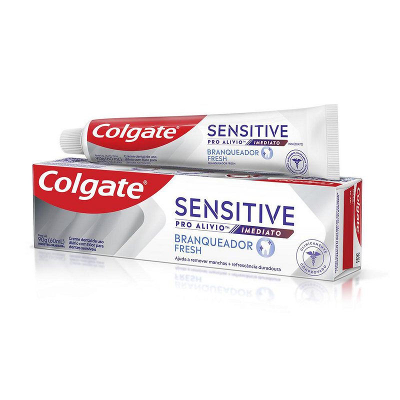 Creme Dental Colgate Pro Alivio Branqueador 90g