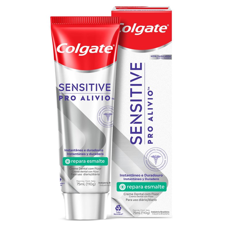 Creme Dental Colgate Pro Alivio Esmalte 110g