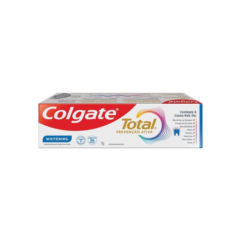 Creme Dental Colgate Total12 Whitening 90g