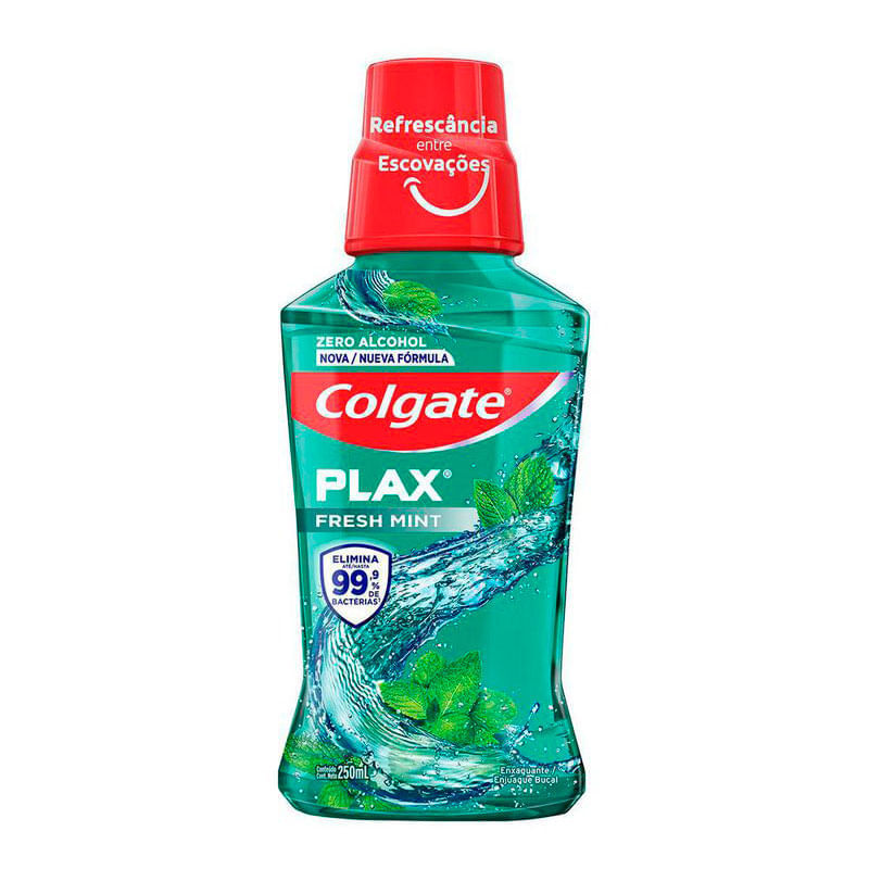 Enxaguante Bucal Plax Fresh Mint 250ml