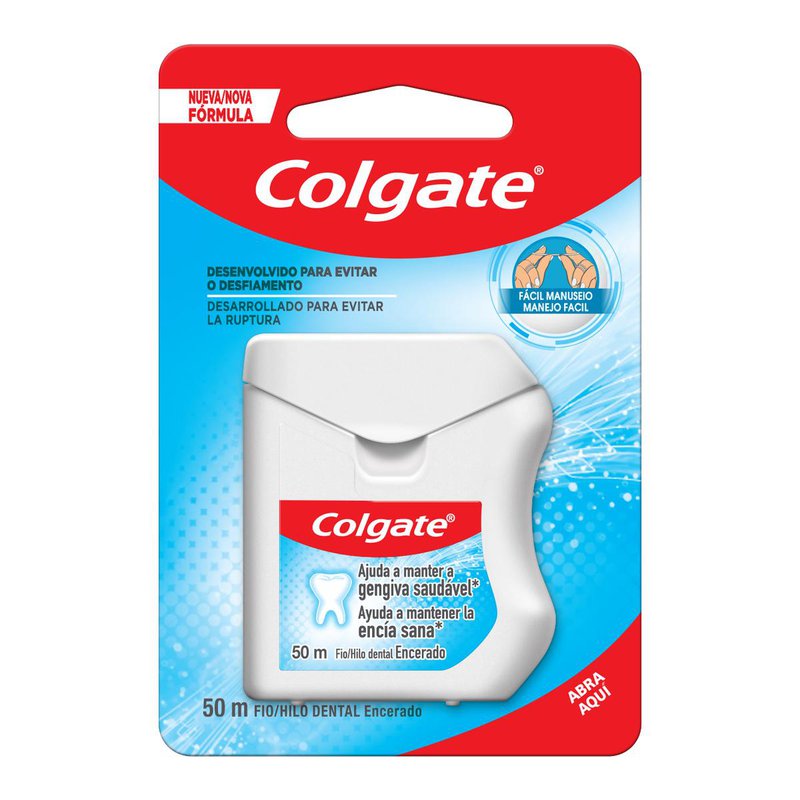 Fio Dental Colgate Nylon Com 50 Metros