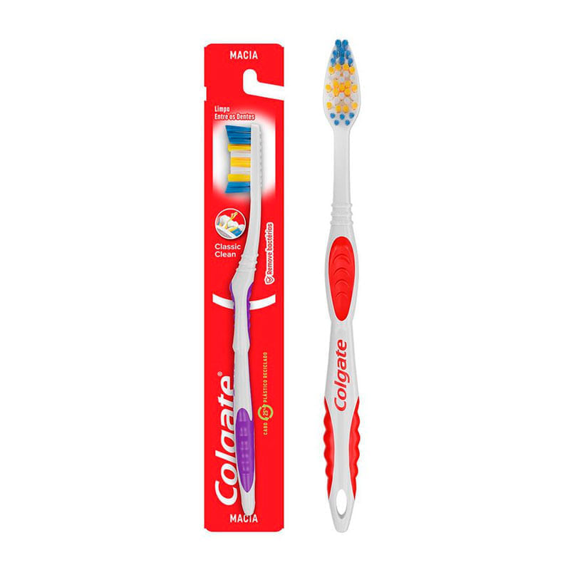 Escova Dental Colgate Classic Longa Macia