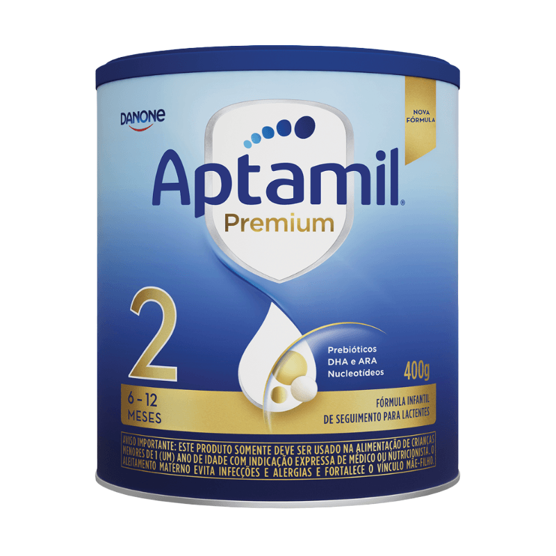 Formula Infantil Aptamil Premium 2 6 A 12 Meses 400g