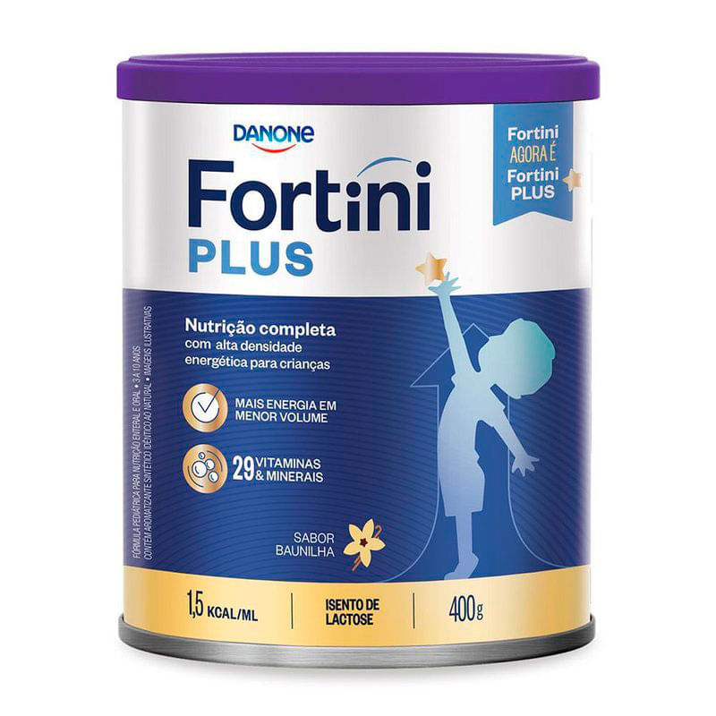 Fortini Plus Sabor Baunilha 400g