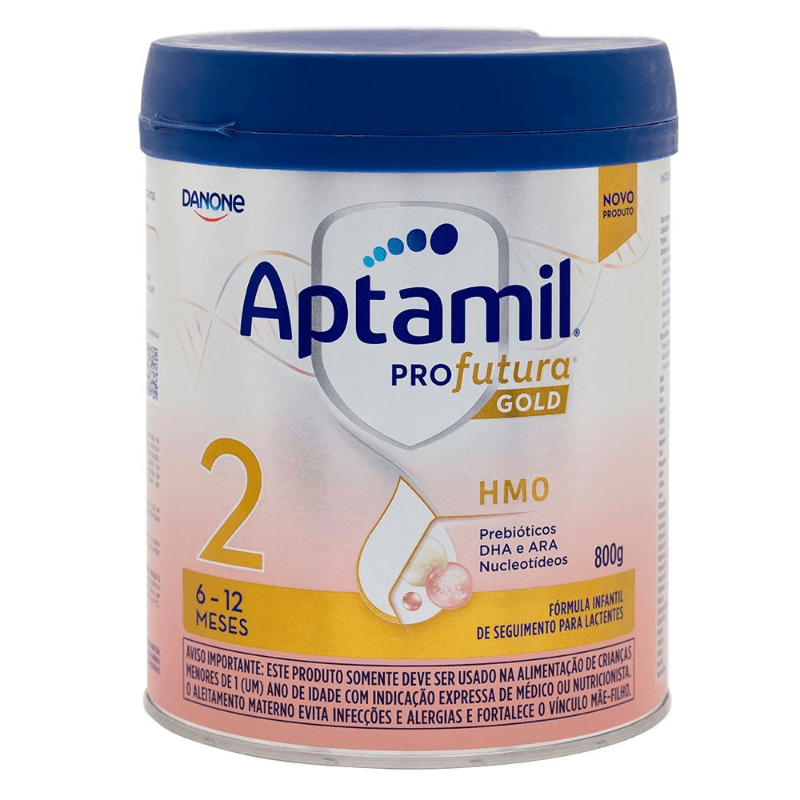 Formula Infantil Aptamil Profutura Gold 2 Danone 6 A 12 Meses 800g