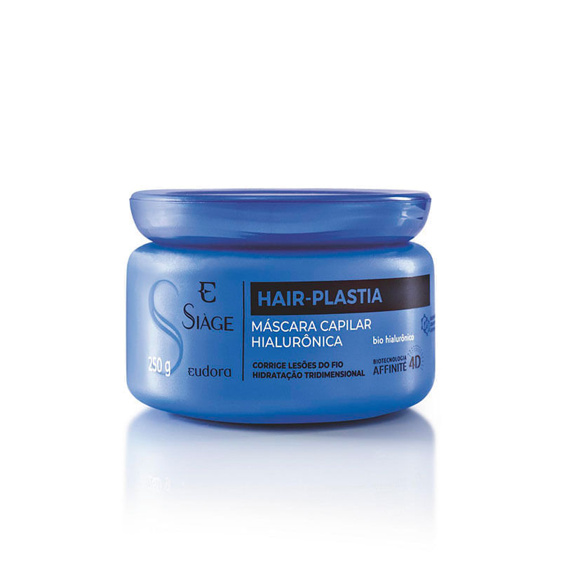 Mascara Capilar Hialuronica Hair Plastia Eudora Siage 250g