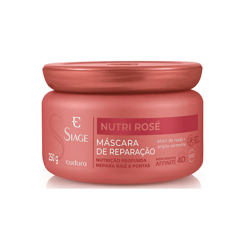Mascara De Reparacao Nutri Rose Eudora Siage 250g