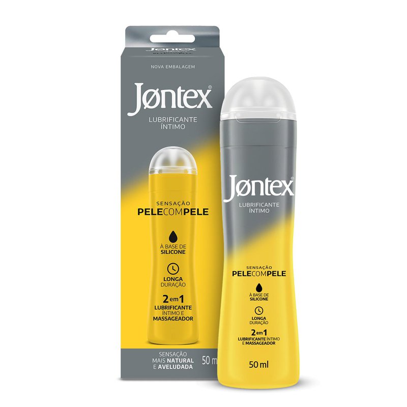 Gel Lubrificante Jontex Pele Com Pele 50g