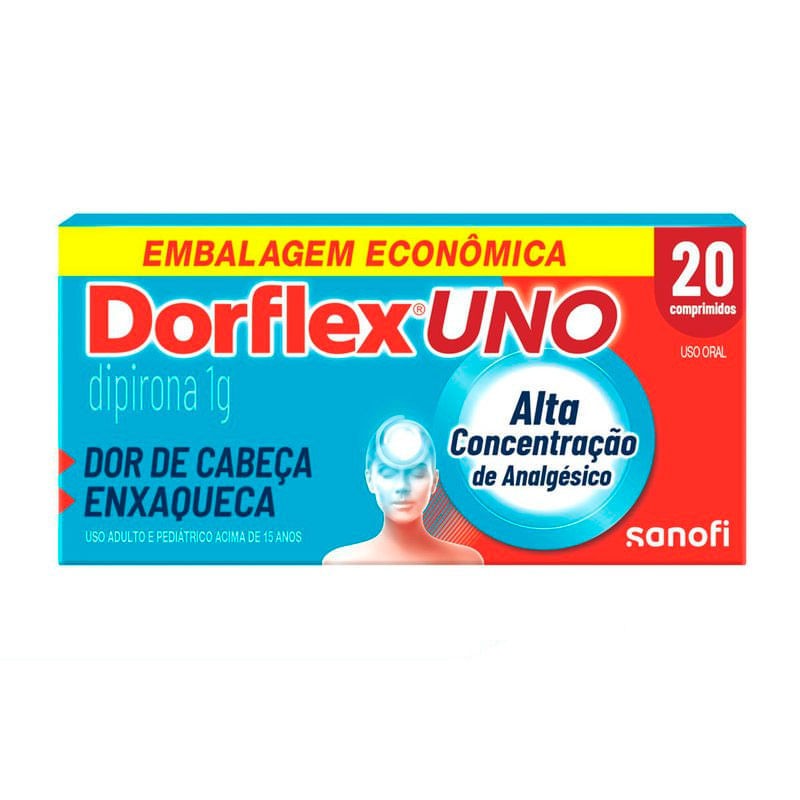 Dorflex Uno 1g c/20 Comprimidos