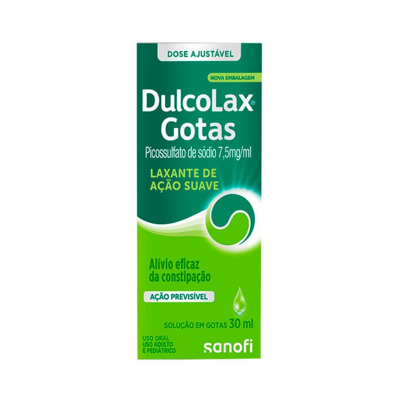 Laxante Dulcolax Gotas 7,5mg/ml Com 30ml