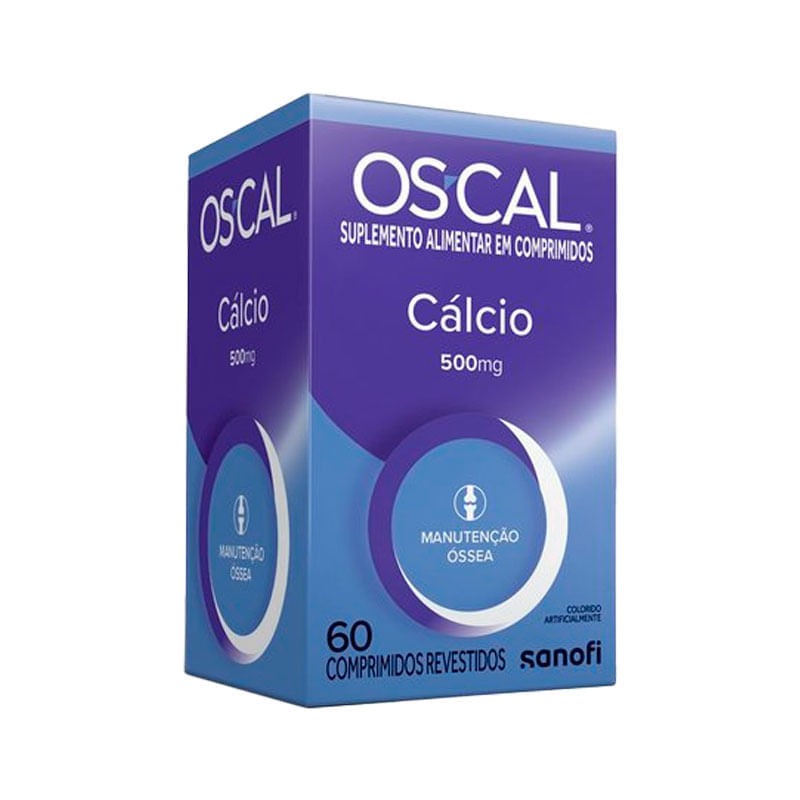 Calcio Mobility Os-cal 500mg c/60 Comprimidos