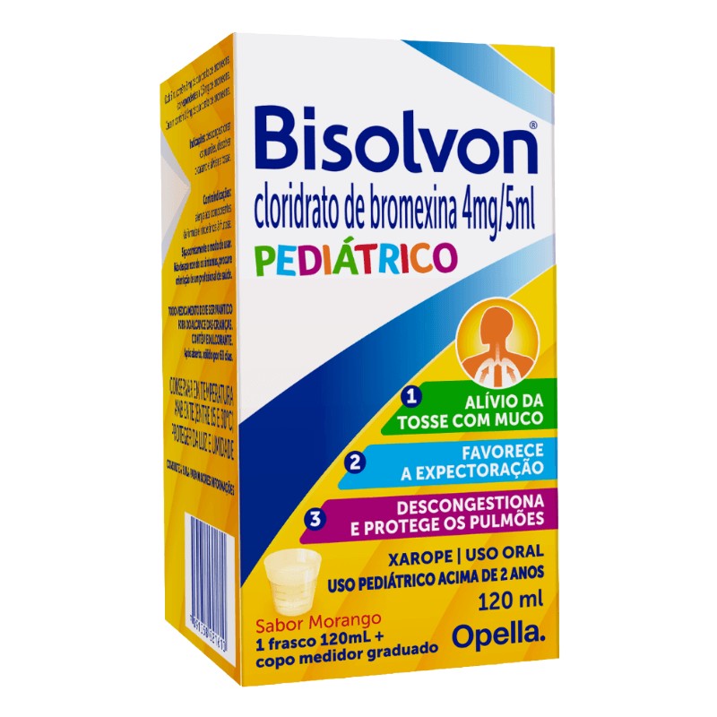 Bisolvon Xarope Expectorante Pediatrico 120ml