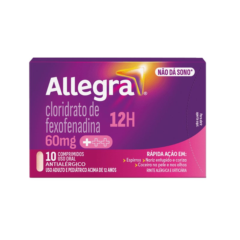 Allegra 60mg c/10 Comprimidos