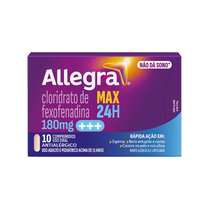 Allegra 180mg c/10 Comprimidos