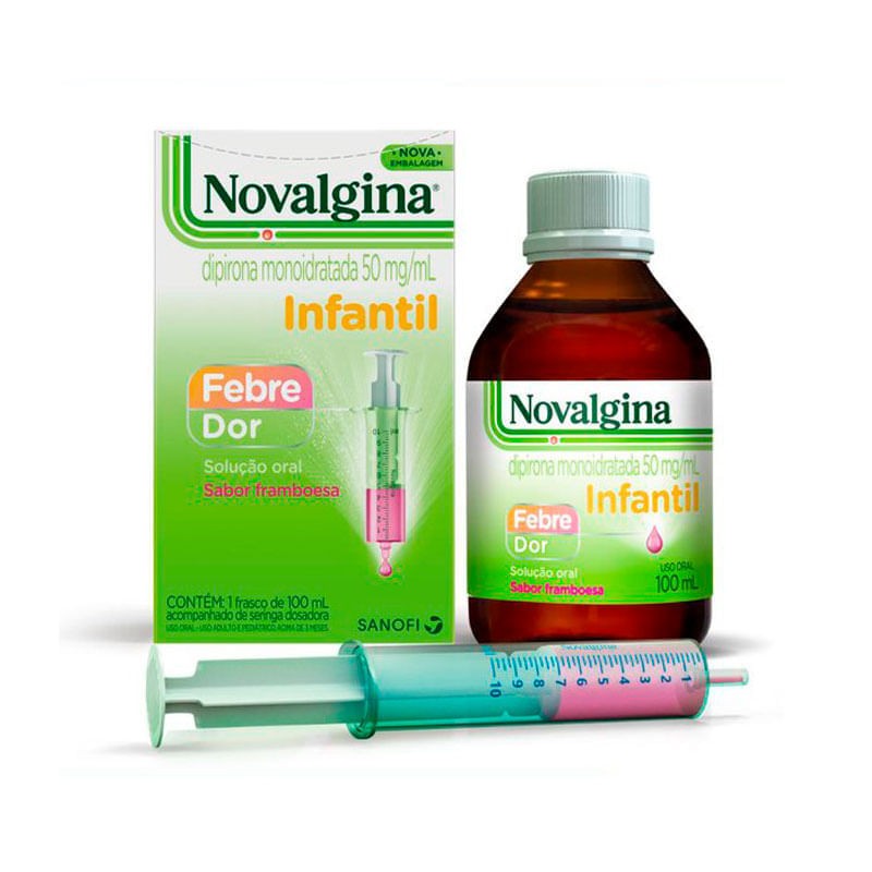 Novalgina Solucao Oral 50mg 100ml