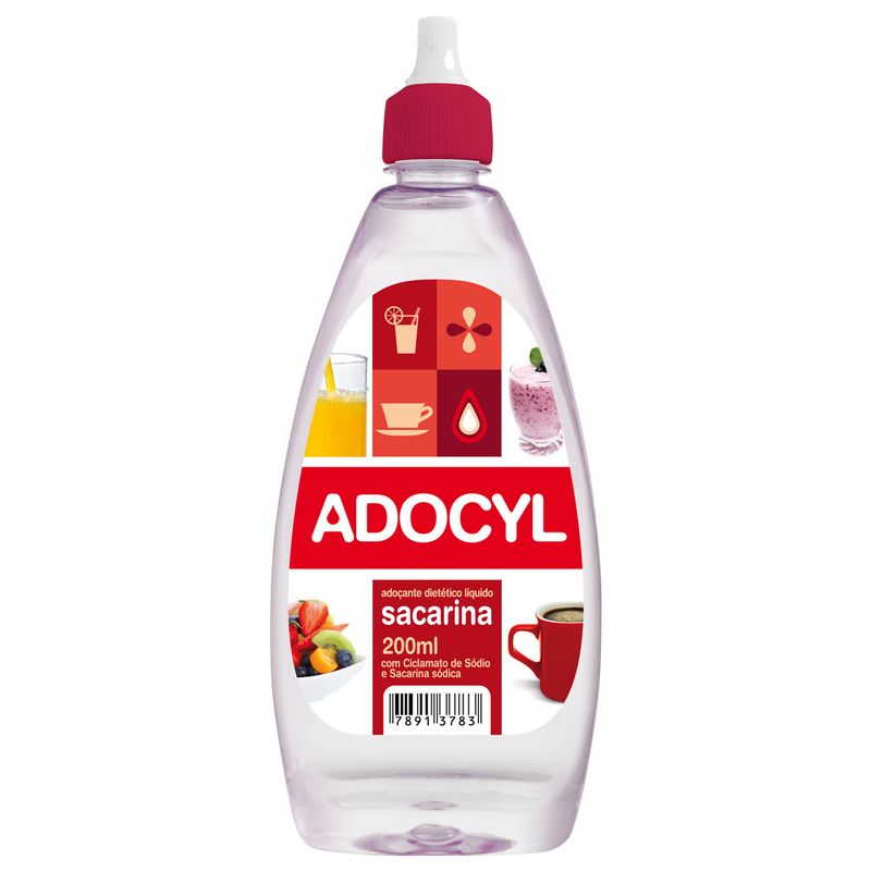 Adocante Adocyl Liquido Sacarina / Ciclamato 200ml
