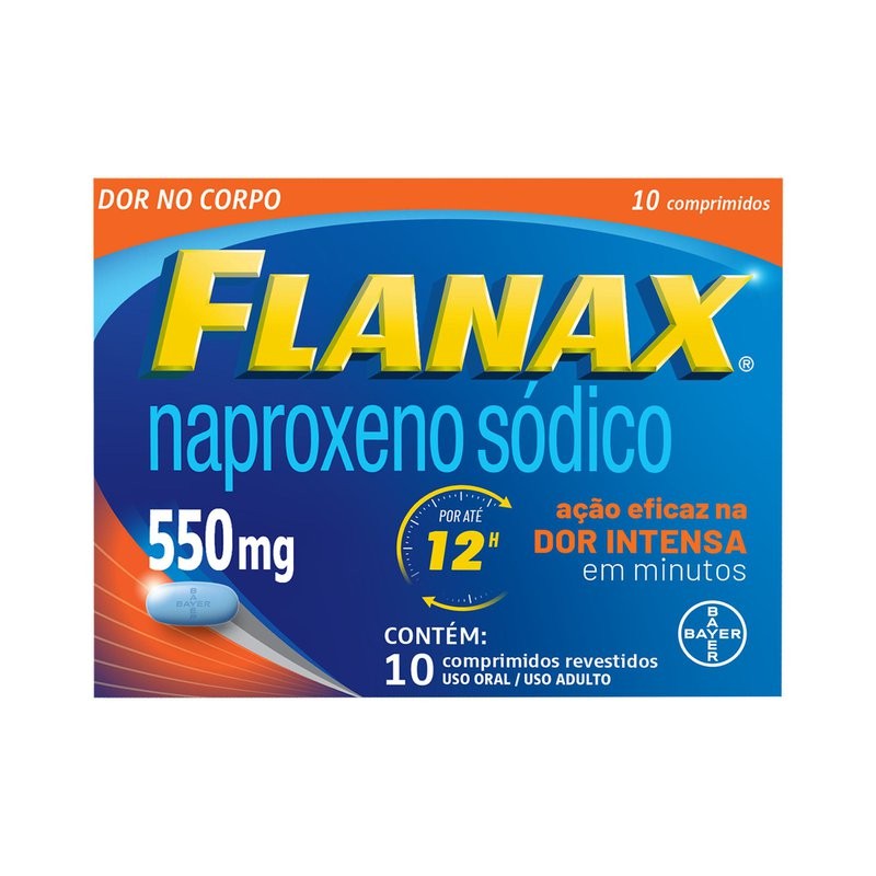 Flanax 550mg c/10 Comprimidos