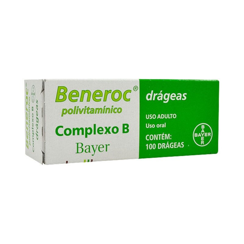 Beneroc Polivitaminico Complexo B X100 Drageas