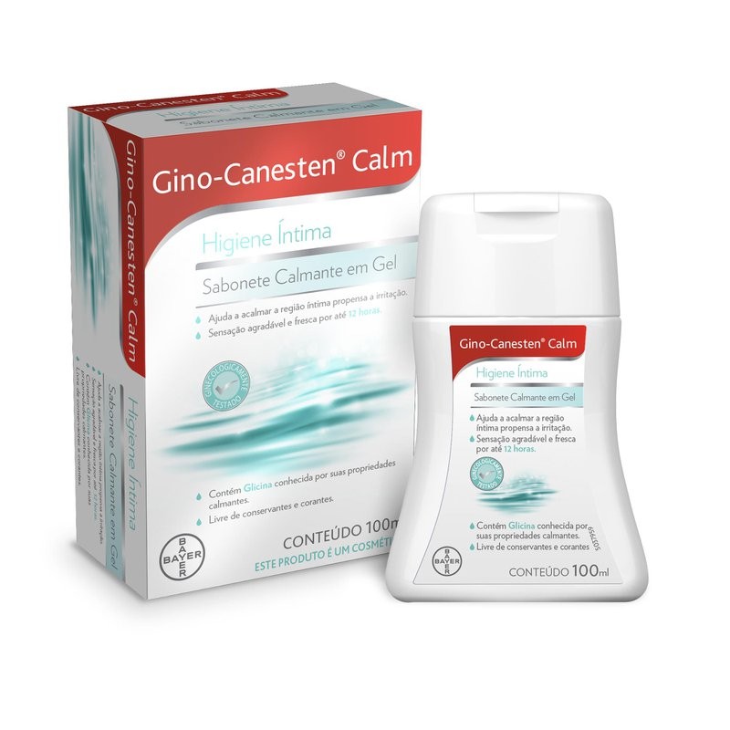 Sabonete Intimo Gino Canesten Calm 100ml