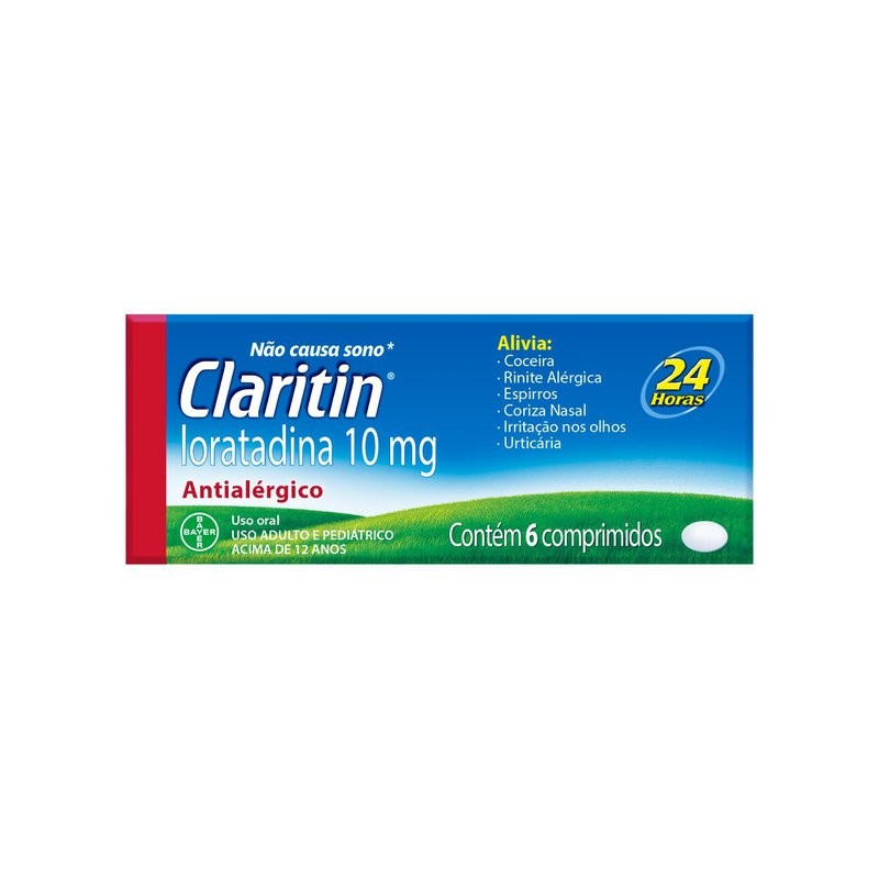 Claritin 10mg c/6 Comprimidos