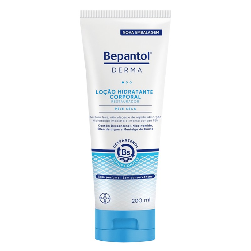 Bepantol Derma Locao Hid Corporal Restaurador 200ml