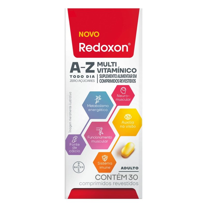 Redoxon Multi A Z Multivitaminico c/30 Comprimidos