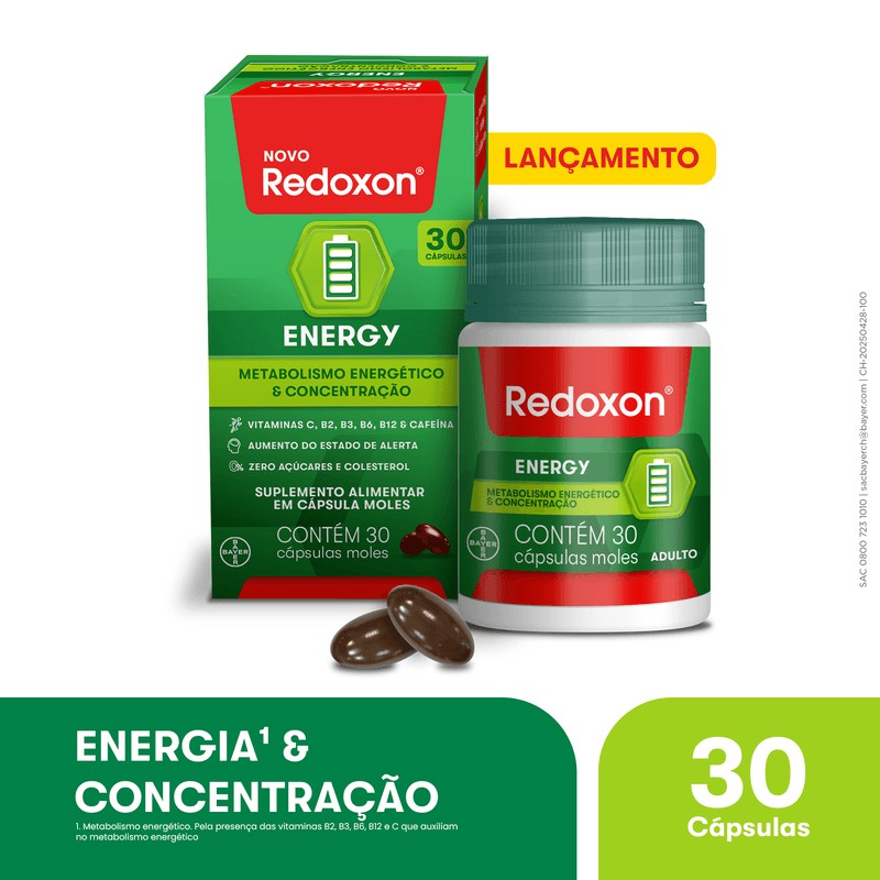 Redoxon Energy c/30 Capsulas Moles