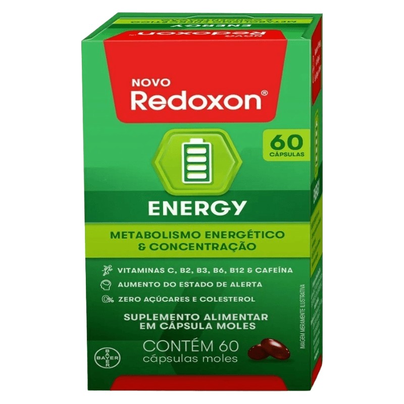 Redoxon Energy c/60 Capsulas Gelatinosas