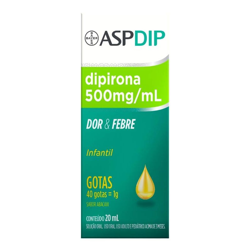 Aspdip 500mg/ml Gotas 20ml