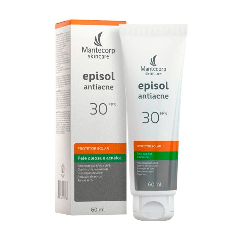 Episol Protetor Solar Antiacne Fps30 60ml