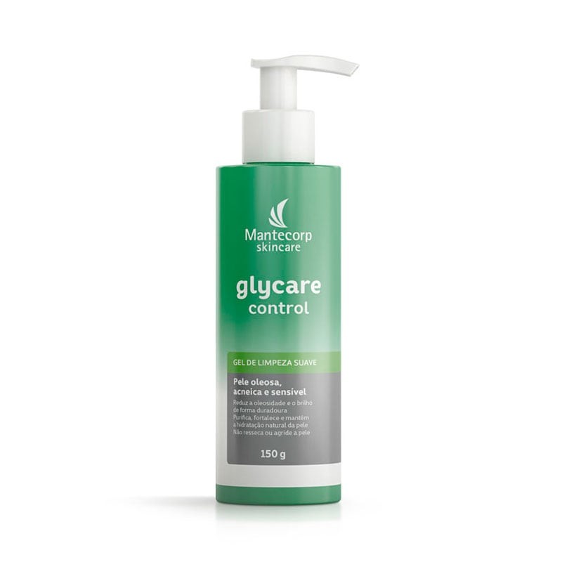 Gel De Limpeza Suave Mantecorp Skincare Glycare Control Frasco 150ml