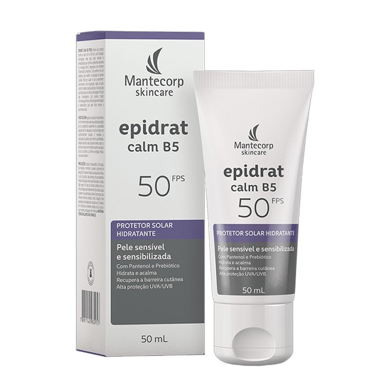 Protetor Solar Hidratante Epidrat Calm B5 Fps50 50ml