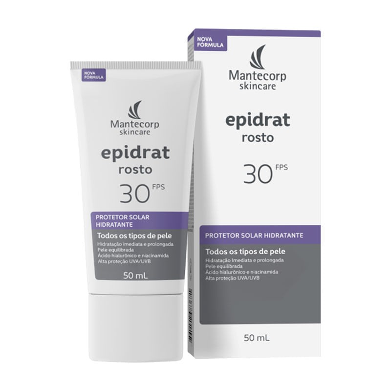Epidrat Protetor Solar Rosto Fps30 50ml