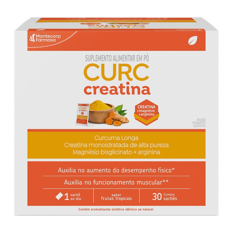Curc Creatina Frutas Tropicais c/30 Saches