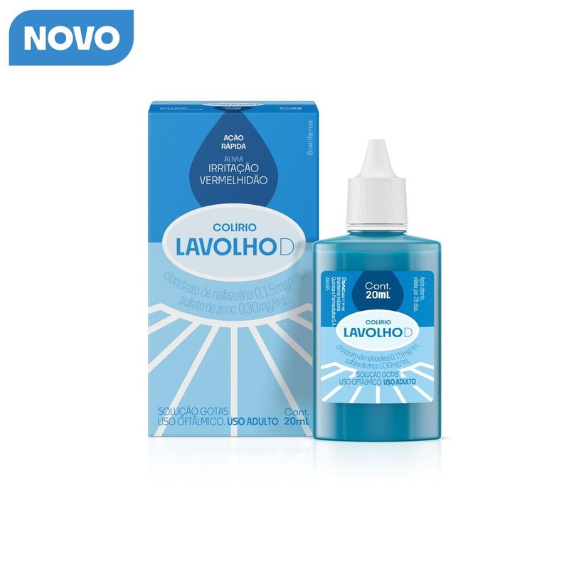 Colirio Lavolho 20ml Gotas Rn