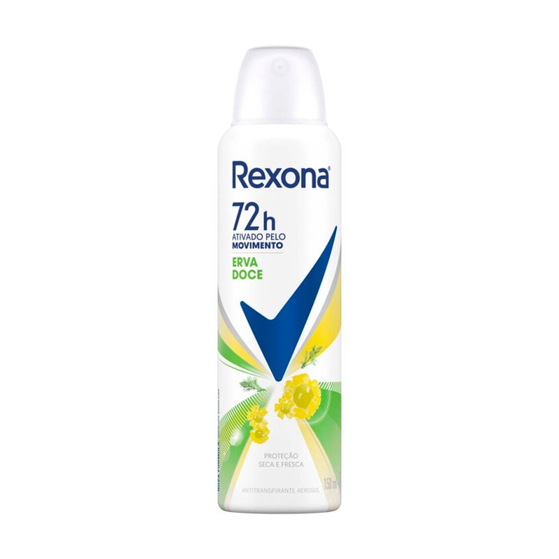 Rexona Feminino Aerossol Erva Doce 150ml