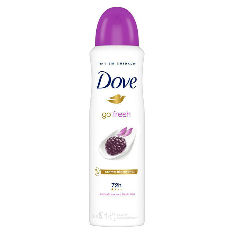 Dove Aerossol Feminino Nut Lav Amor 150ml