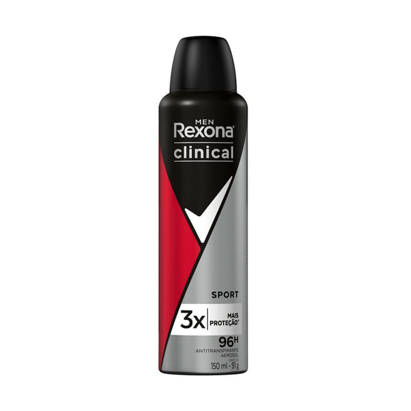 Rexona Clinical Aerossol Mem Sport 150ml