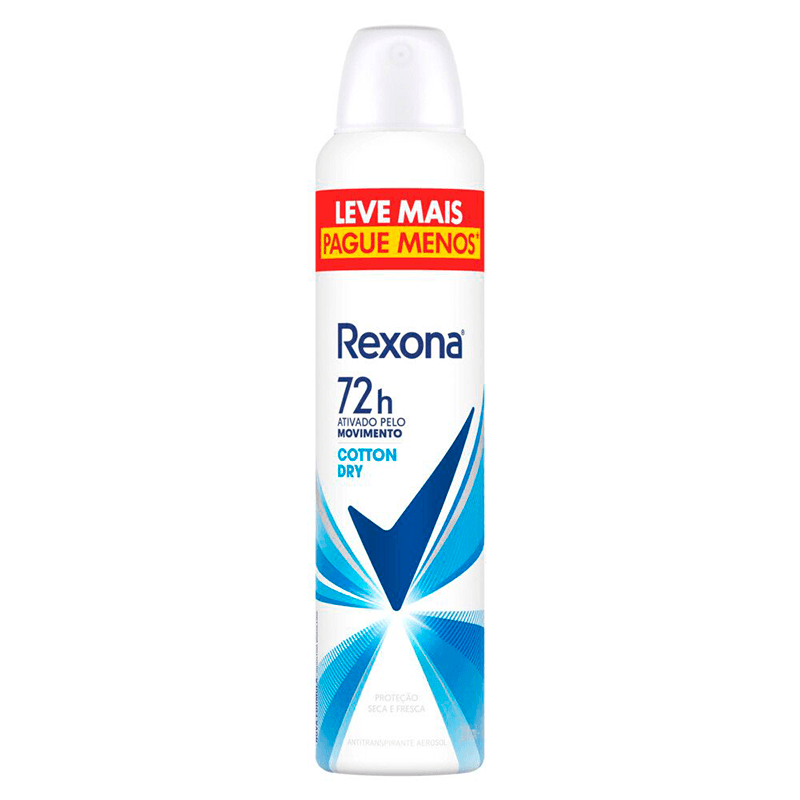 Rexona 250ml Aerossol Cotton Dry