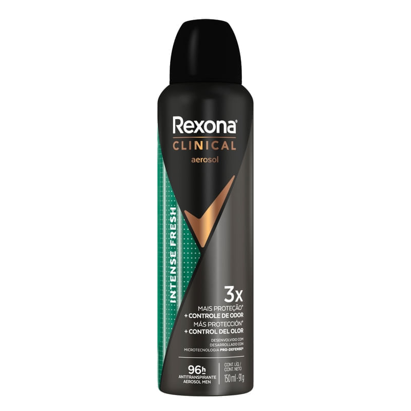 Rexona 150ml Aerossol Clinical Intense F