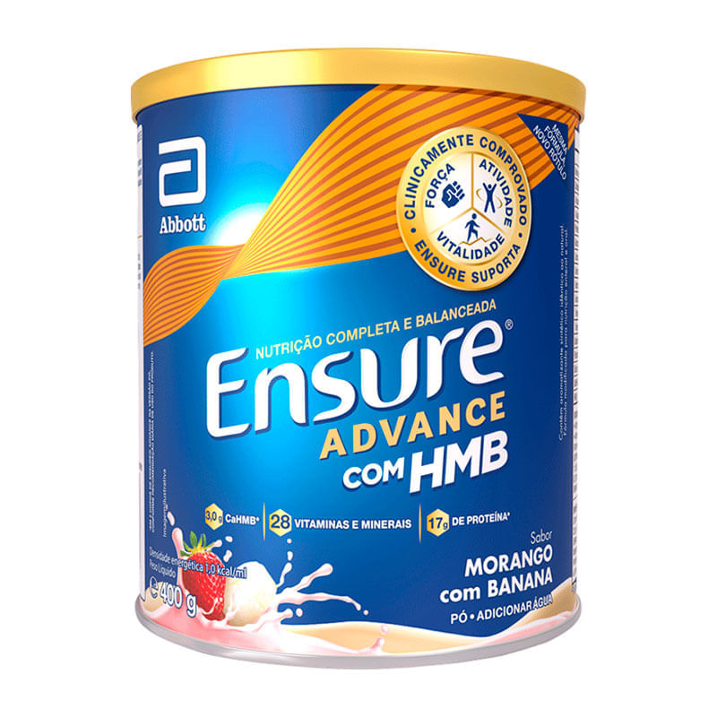 Ensure Advance Morango + Banana 400g
