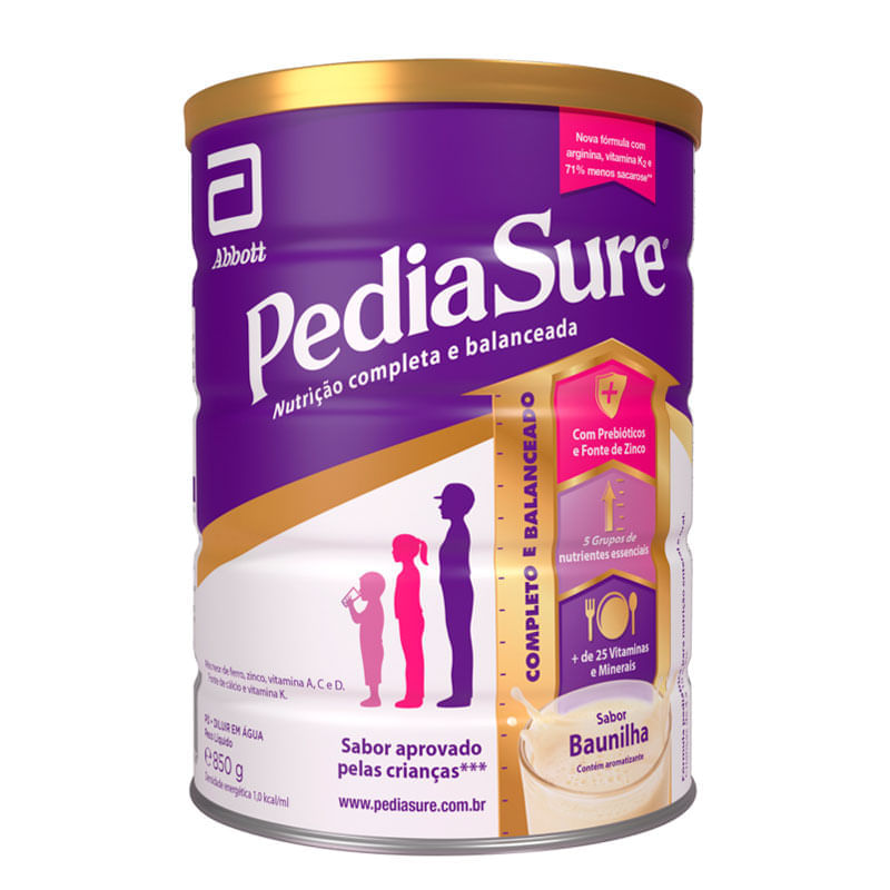Pediasure Baunilha 850g