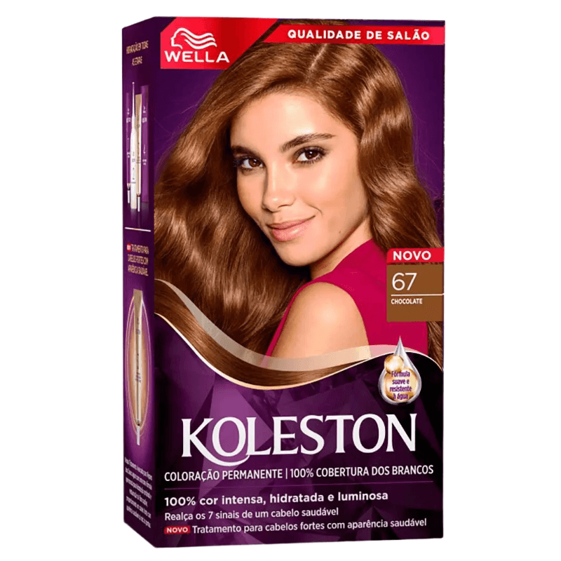 Tintura Capilar Koleston Cor Chocolate 67 Wella