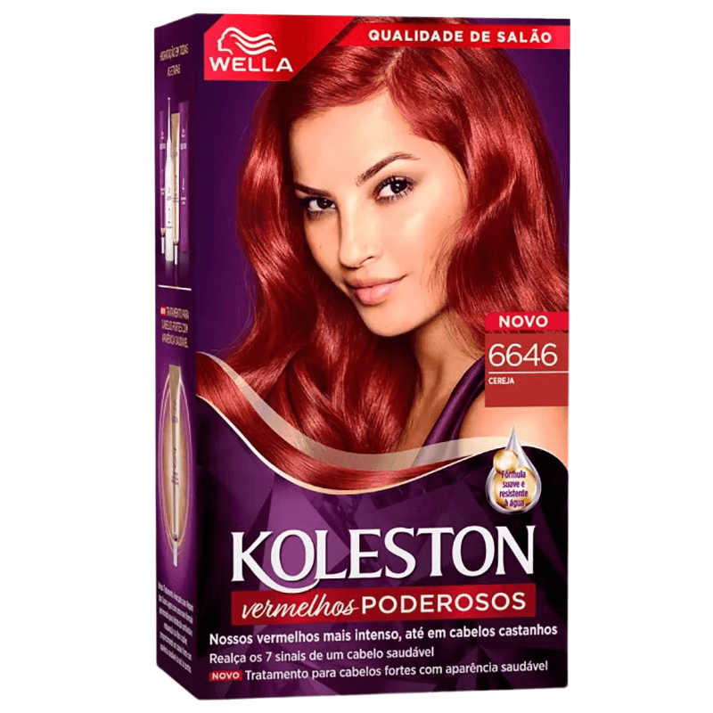Tintura Capilar Koleston Cor Cereja 6646 Wella